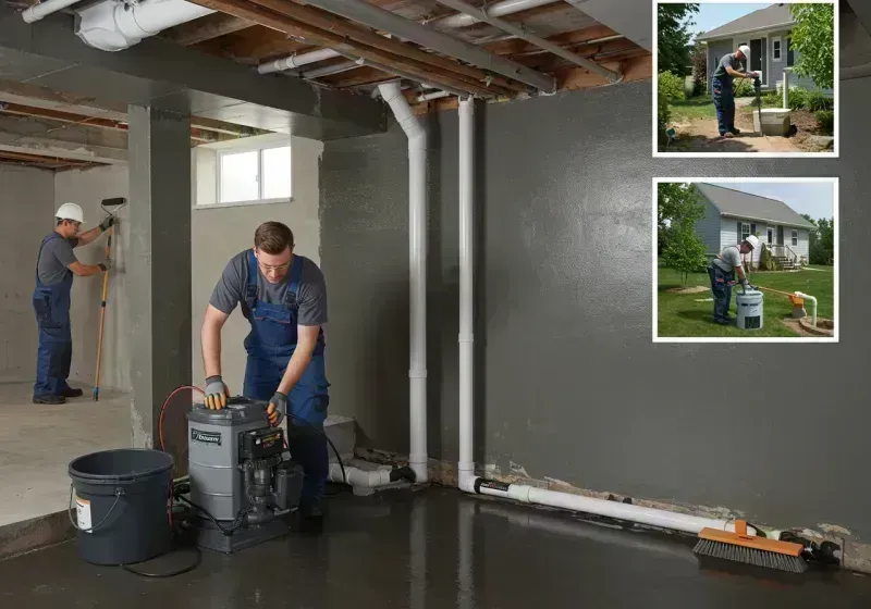 Basement Waterproofing and Flood Prevention process in Newaygo County, MI